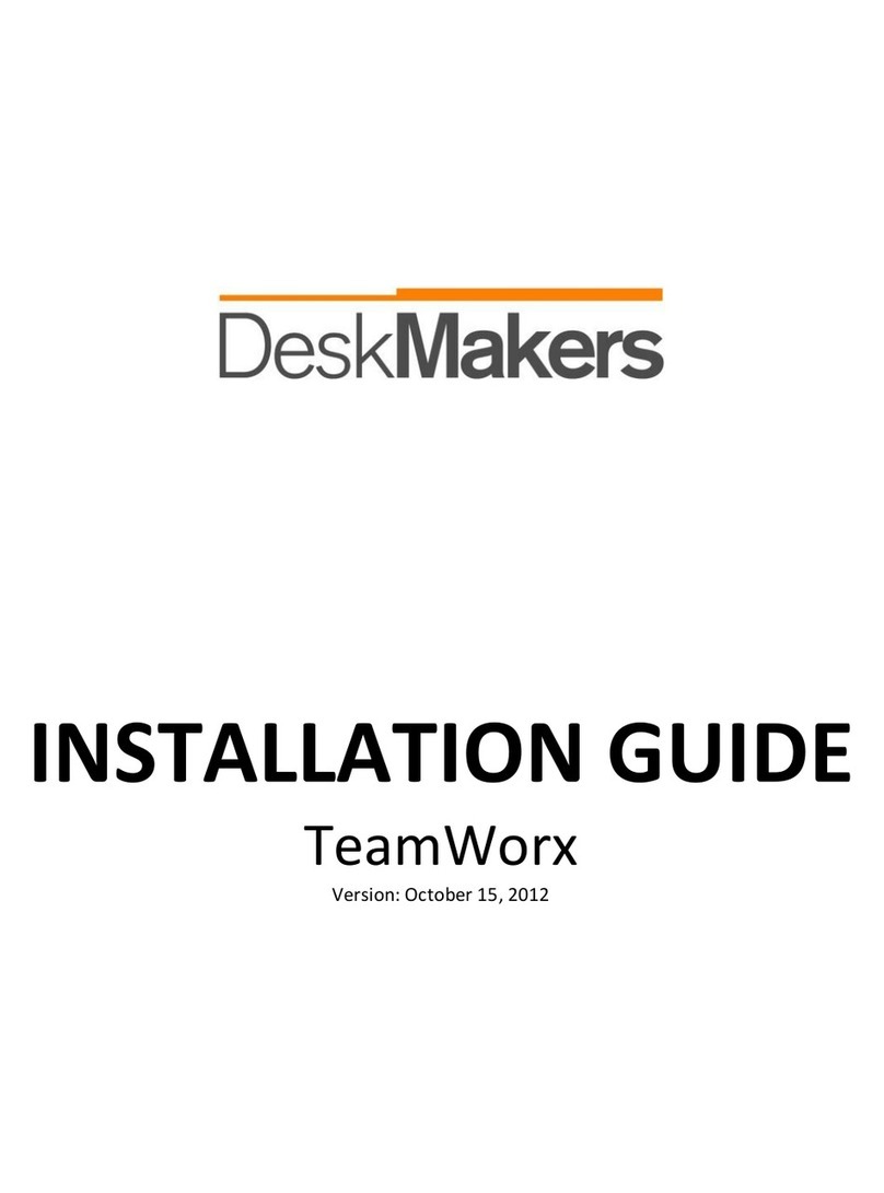 DeskMakers TeamWorx installation guide