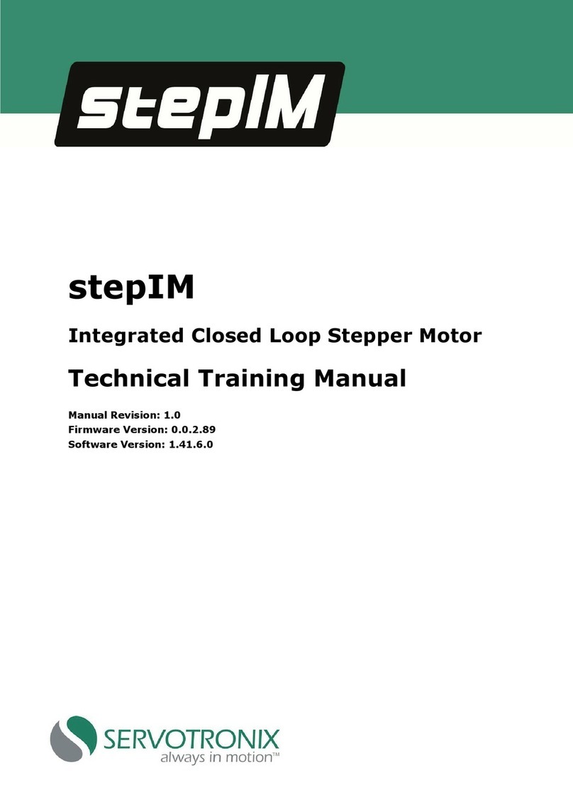 Servotronix stepIM Technical training manual