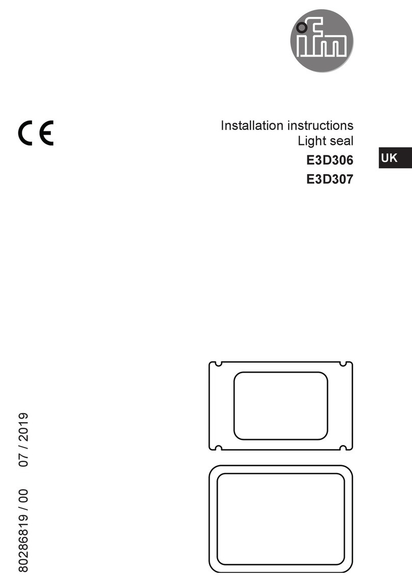 IFM E3D306 installation instructions