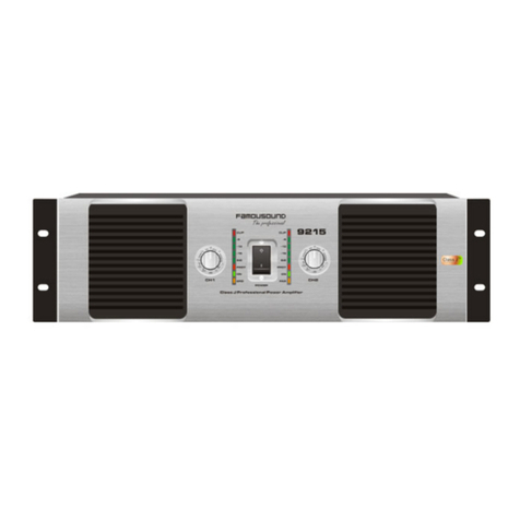 Famousound 9000 Series user manual