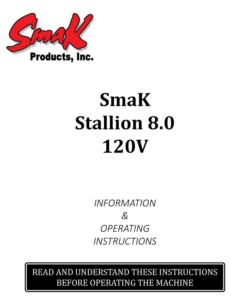 SmaK Stallion 8.0 Information & operating instructions