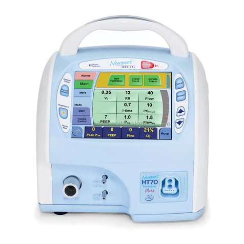 Newport Medical Instruments HT70 operating manual Newport Medical Instruments HT70 operating manual