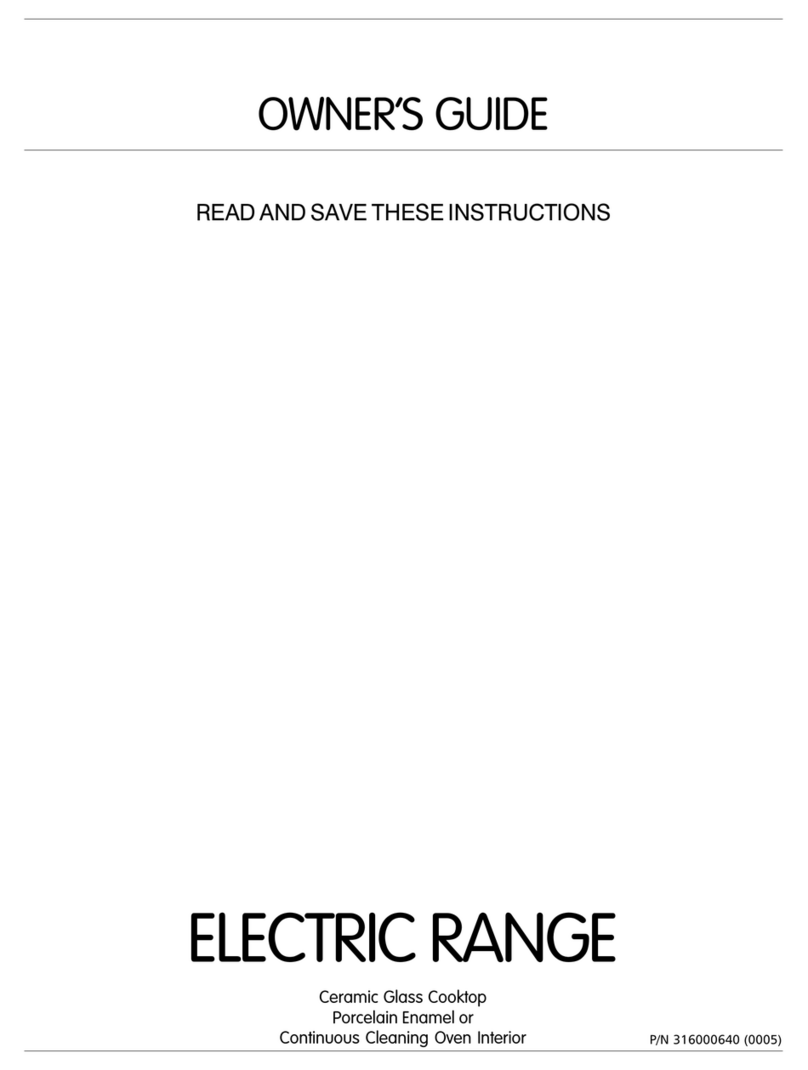 Electrolux MEF326WGSA User manual