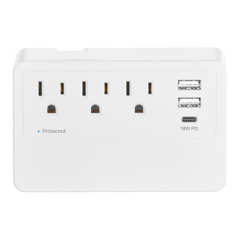 Insignia NS-PWRD3C6 User manual