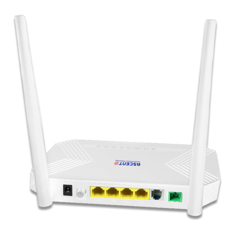 Ascent AP214H GPON HGU ONT User manual