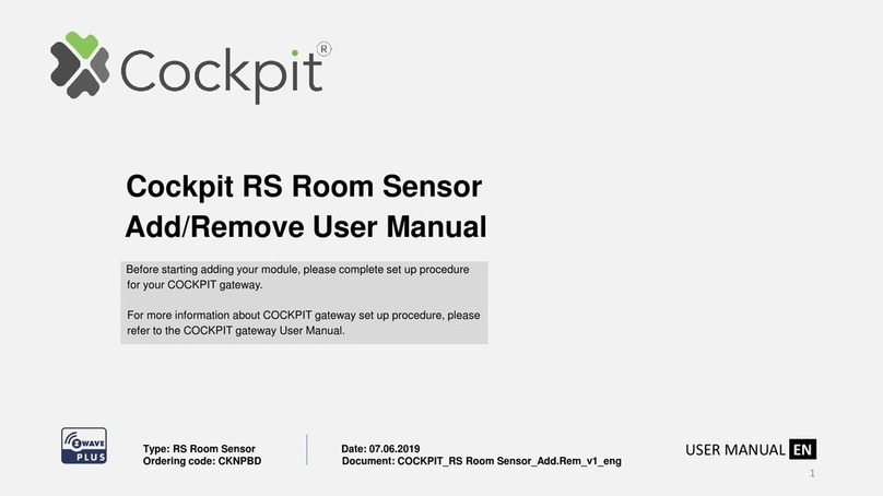 Cockpit CKNPBD User manual