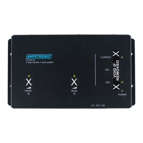 Ampetronic TP-DX-N User manual