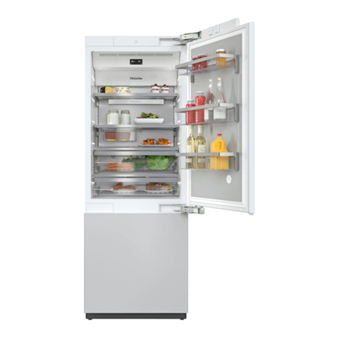 Miele KF 2802 Vi Operating and installation instructions