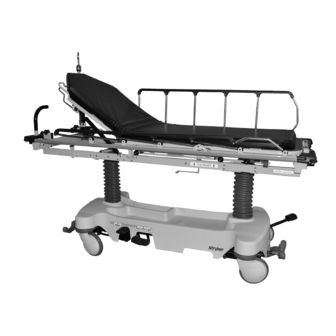 Stryker Trauma Stretcher 1037 User manual