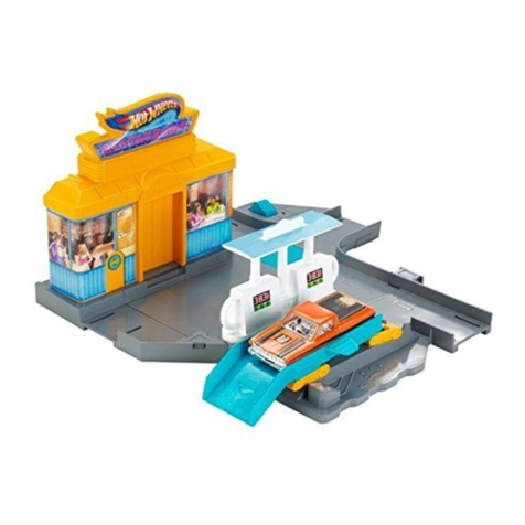 Hot Wheels PIT STOP STATION instructions
