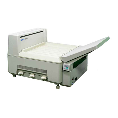 Konica Minolta SRX-101A Operation manual