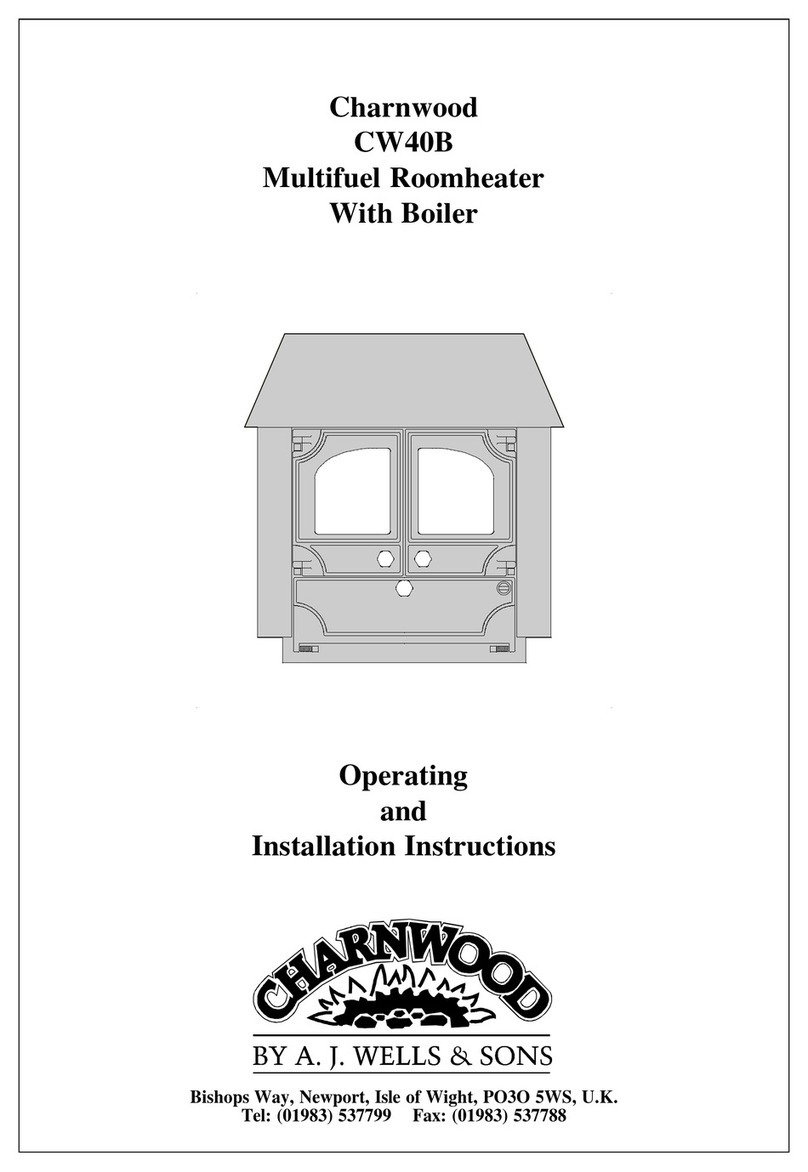 Charnwood CW40B Operating and installation instructions