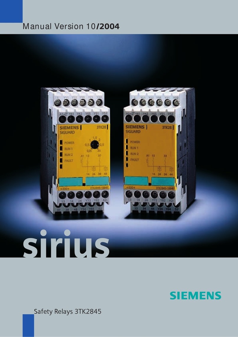 Siemens 3TK2845 User manual