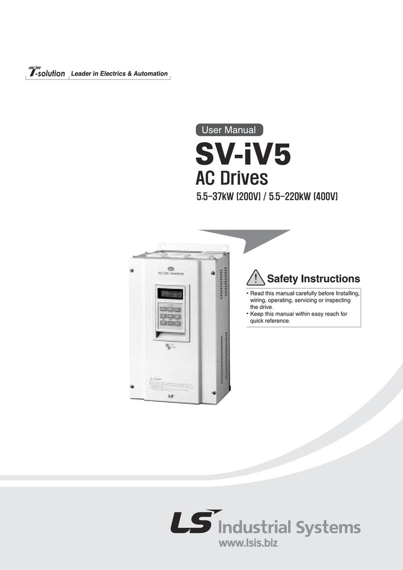 LS Industrial Systems SV-iV5 Series User manual