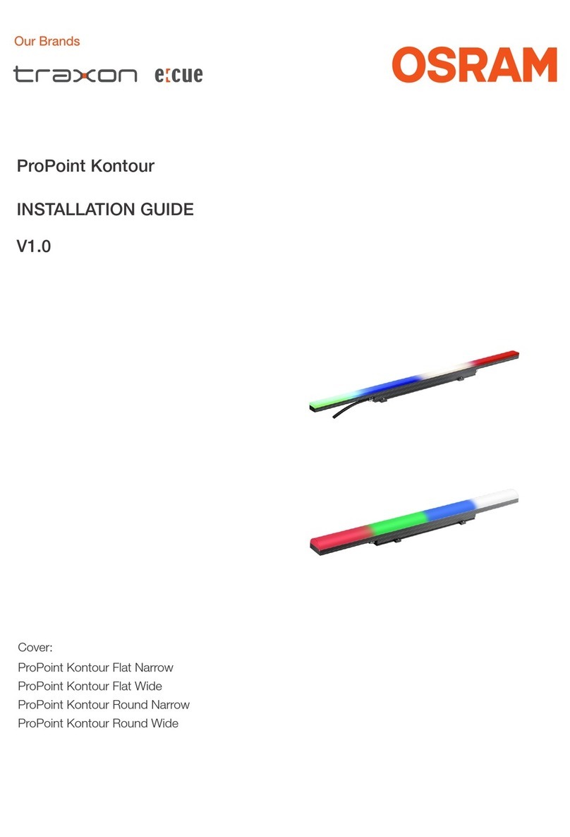 Osram ProPoint Kontour Flat Narrow installation guide