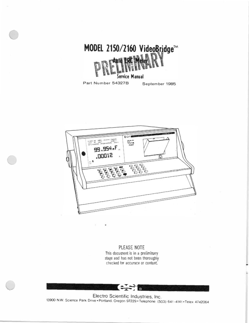 ESI VideoBridge 2150 Service manual ESI VideoBridge 2150 Service manual