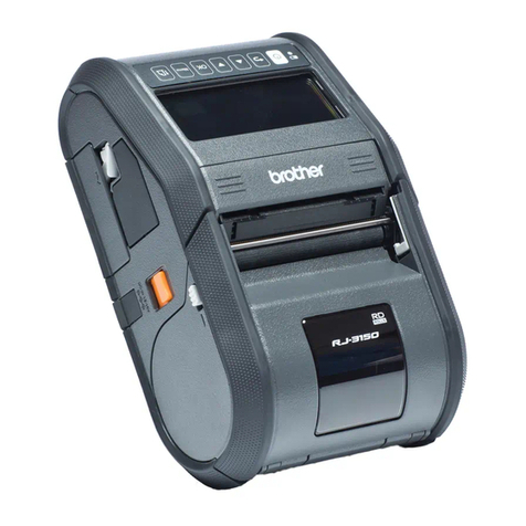 Brother RJ-3150 User manual