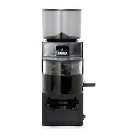 Gaggia MDF Grinder Cleaning instructions