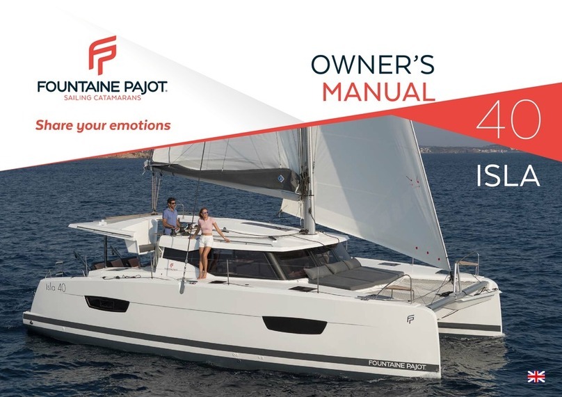 Fountaine Pajot ISLA 40 owner's manual