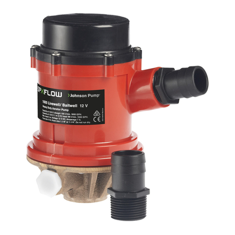 Johnson Pumps SPX FLOW Pro L1600 Series installation instructions Johnson Pumps SPX FLOW Pro L1600 Series installation instructions