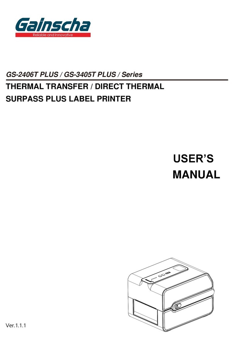 Gainscha GS-2406T PLUS Series user manual