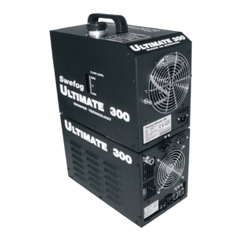 Swefog Ultimate 300 Owners manual and service manual