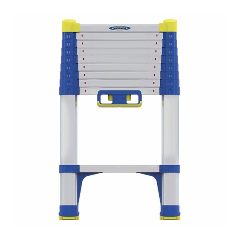 Werner Telescopic Soft Close Extension Ladder User manual