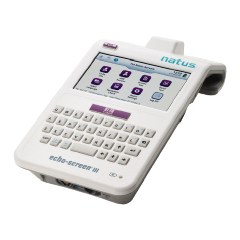 natus Echo-Screen III Pro Instructions for use