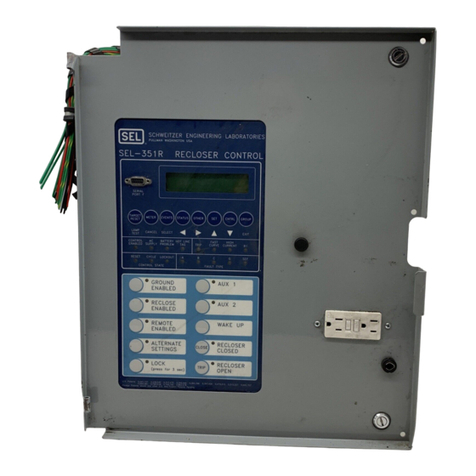 Schweitzer Engineering Laboratories SEL-351R Quick start installation and user guide