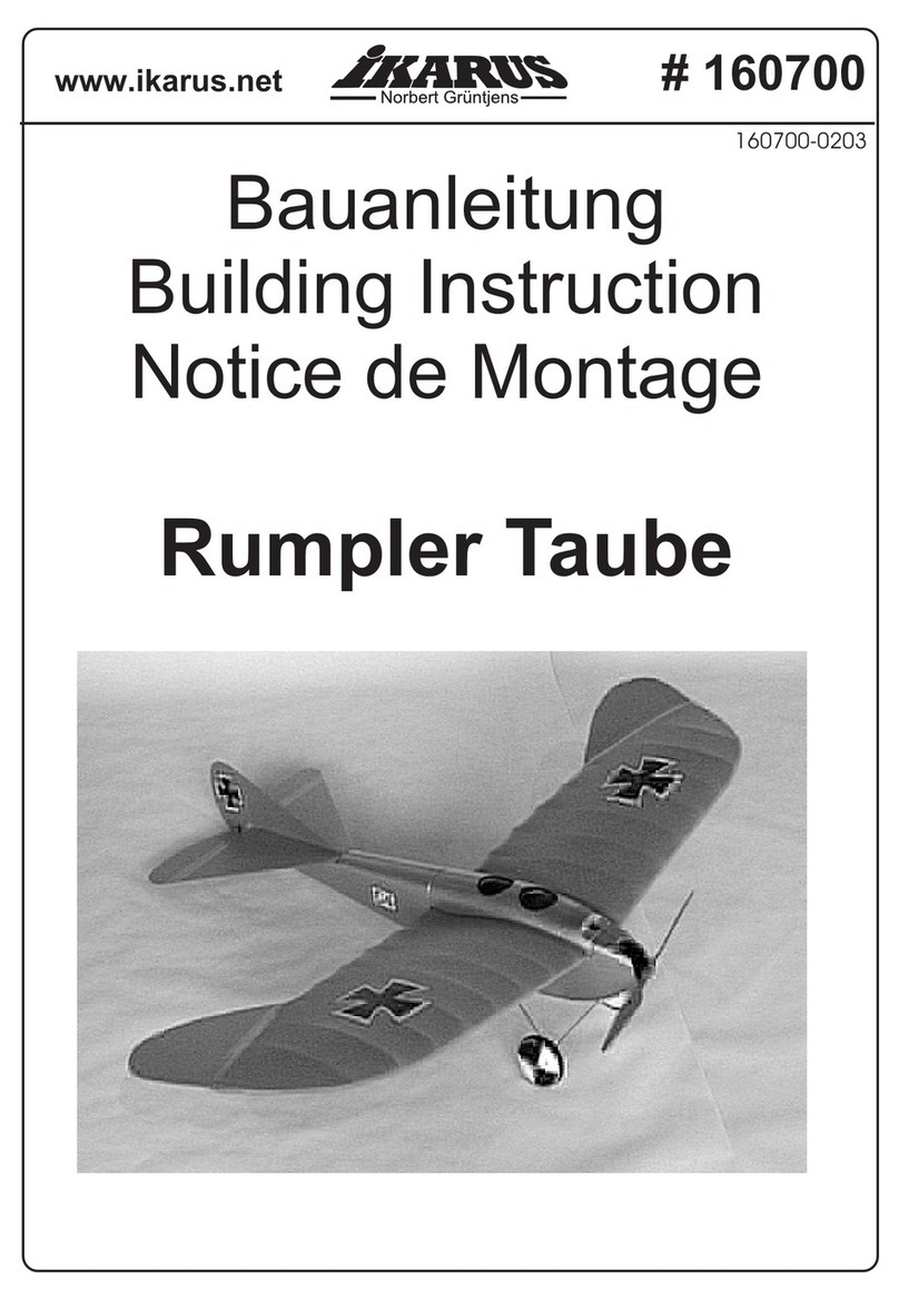 iKarus Rumpler Taube User manual
