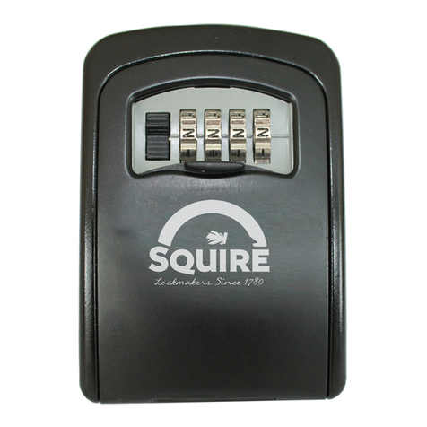 Squire KeyKeep1 Fitting instructions