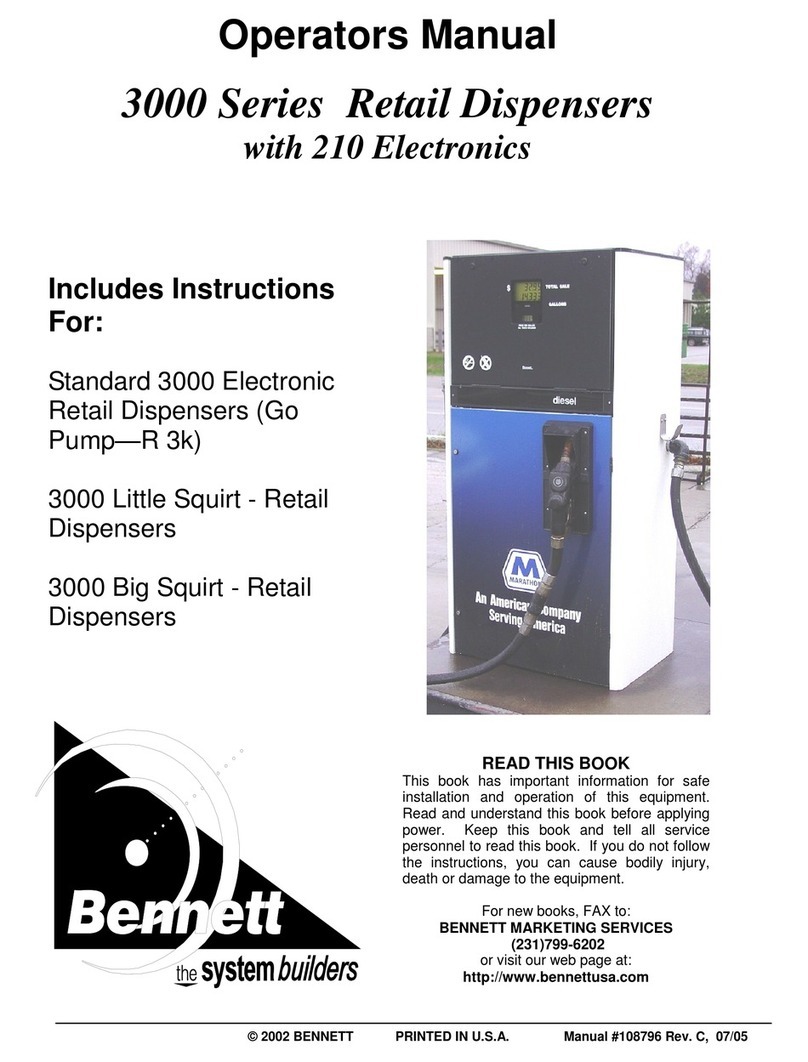 Bennett 3000 Series User manual