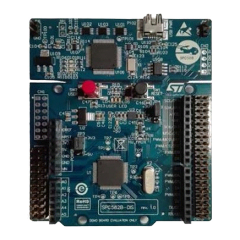 ST SPC582B-DIS User manual ST SPC582B-DIS User manual