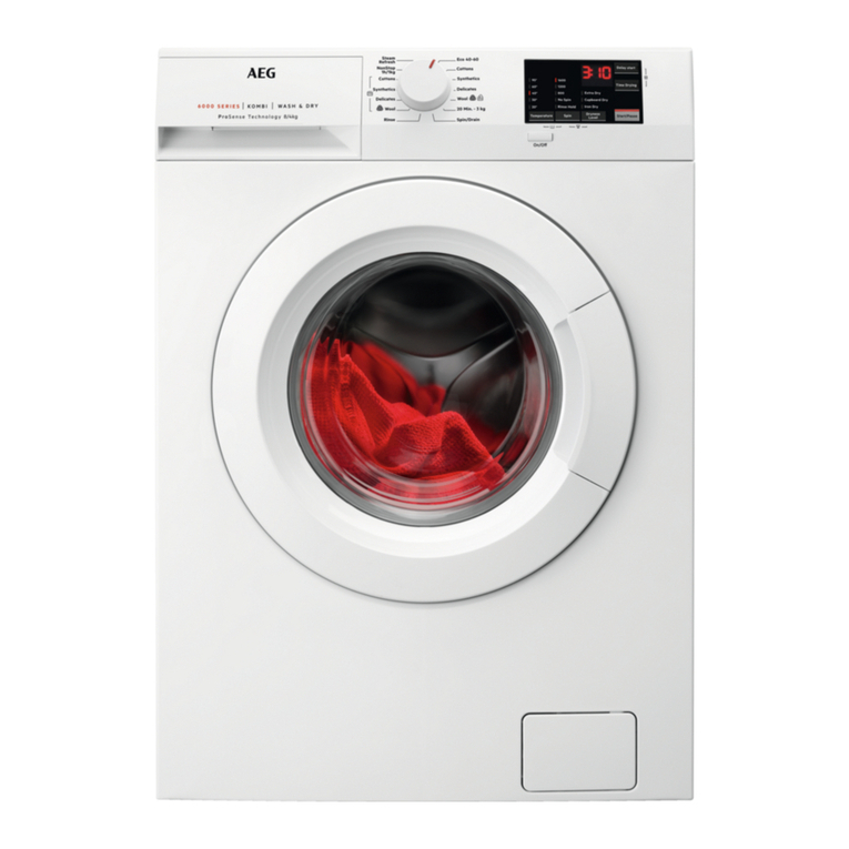AEG L6WEJ841N User manual