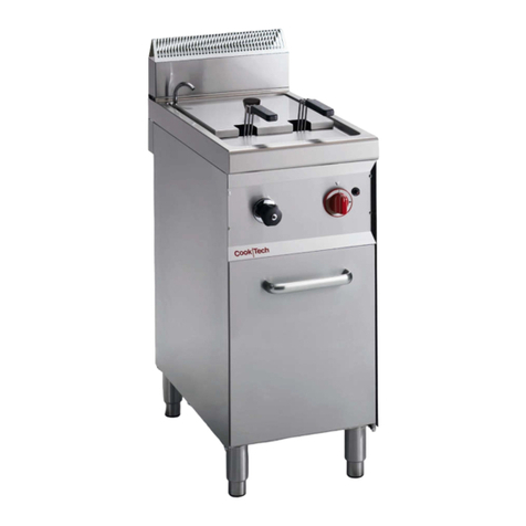 CHEFOOK CT74GPC Instruction for installation and maintenance