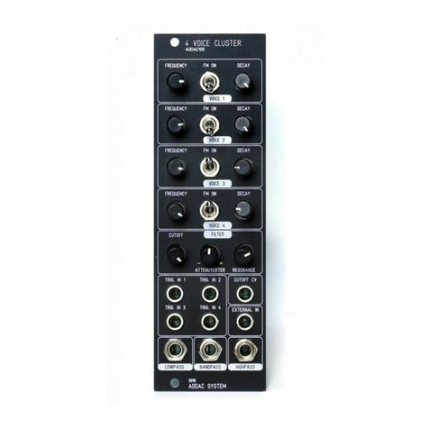 ADDAC System ADDAC105 Assembly guide