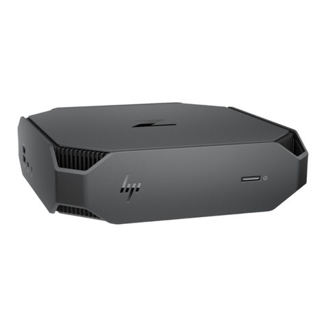 HP Z2 Mini G5 Assembly instructions