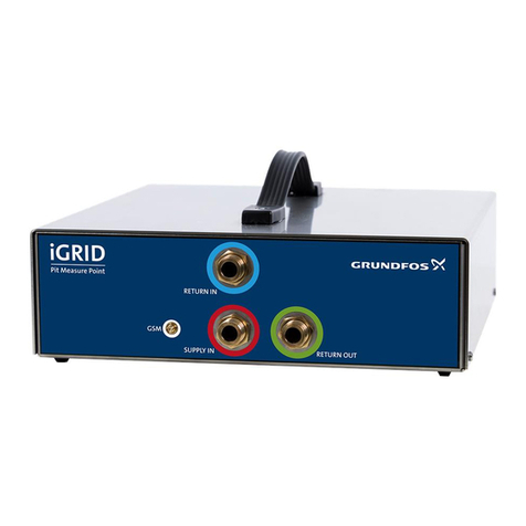 Grundfos iGRID Pit measure point Installation and operating instructions Grundfos iGRID Pit measure point Installation and operating instructions