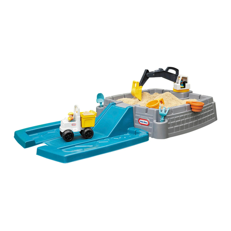 Little Tikes Dirt Diggers Sandbox Assembly instructions