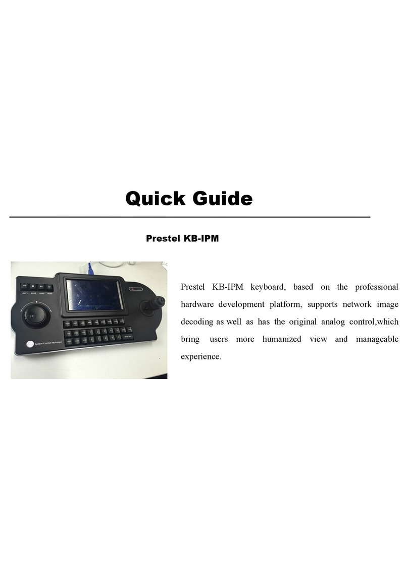 Prestel KB-IPM User manual