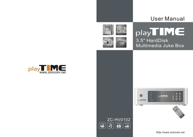 zioncom playTIME ZC-HV0102 User manual