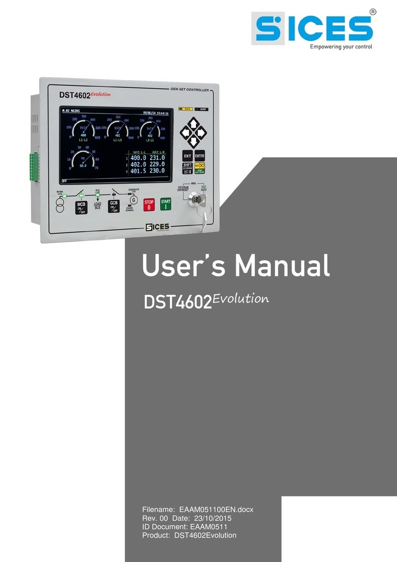 Sices DST4602 User manual