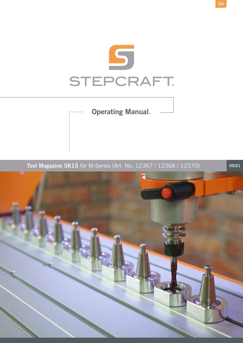 STEPCRAFT SK15 User manual