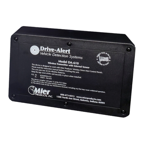 Mier Drive-Alert DA-700 instruction manual