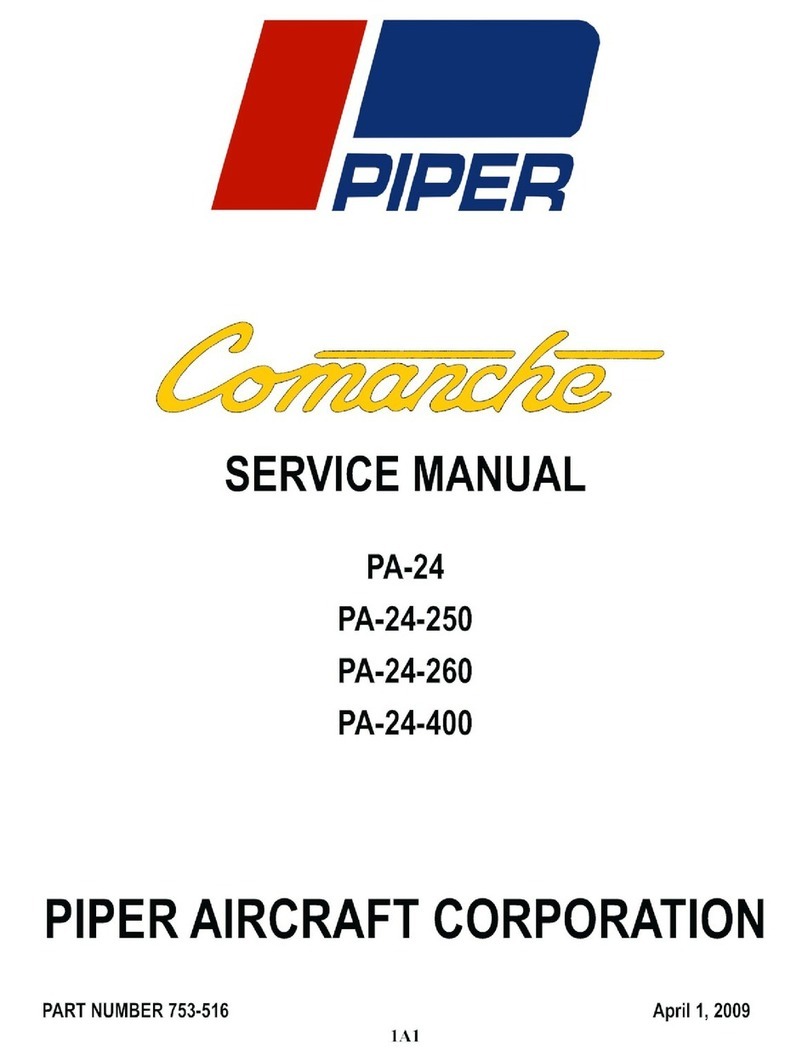 Piper PA-24 Comanche Service manual