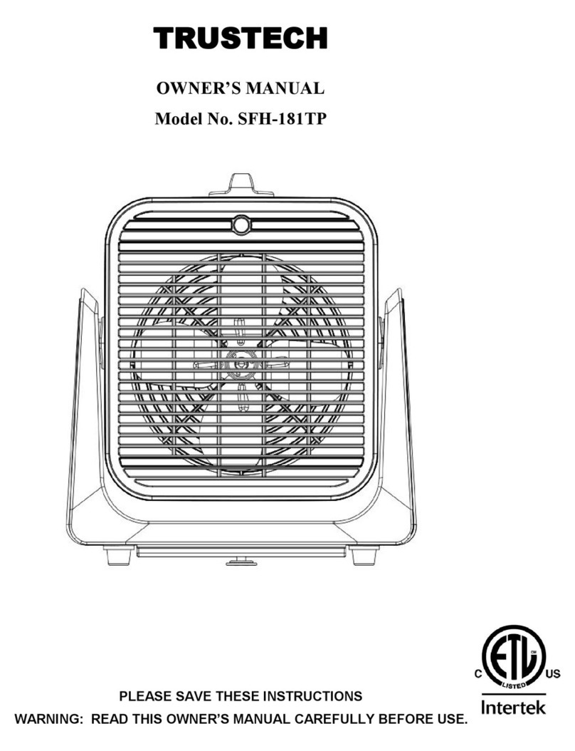 Trustech SFH-181TP owner's manual
