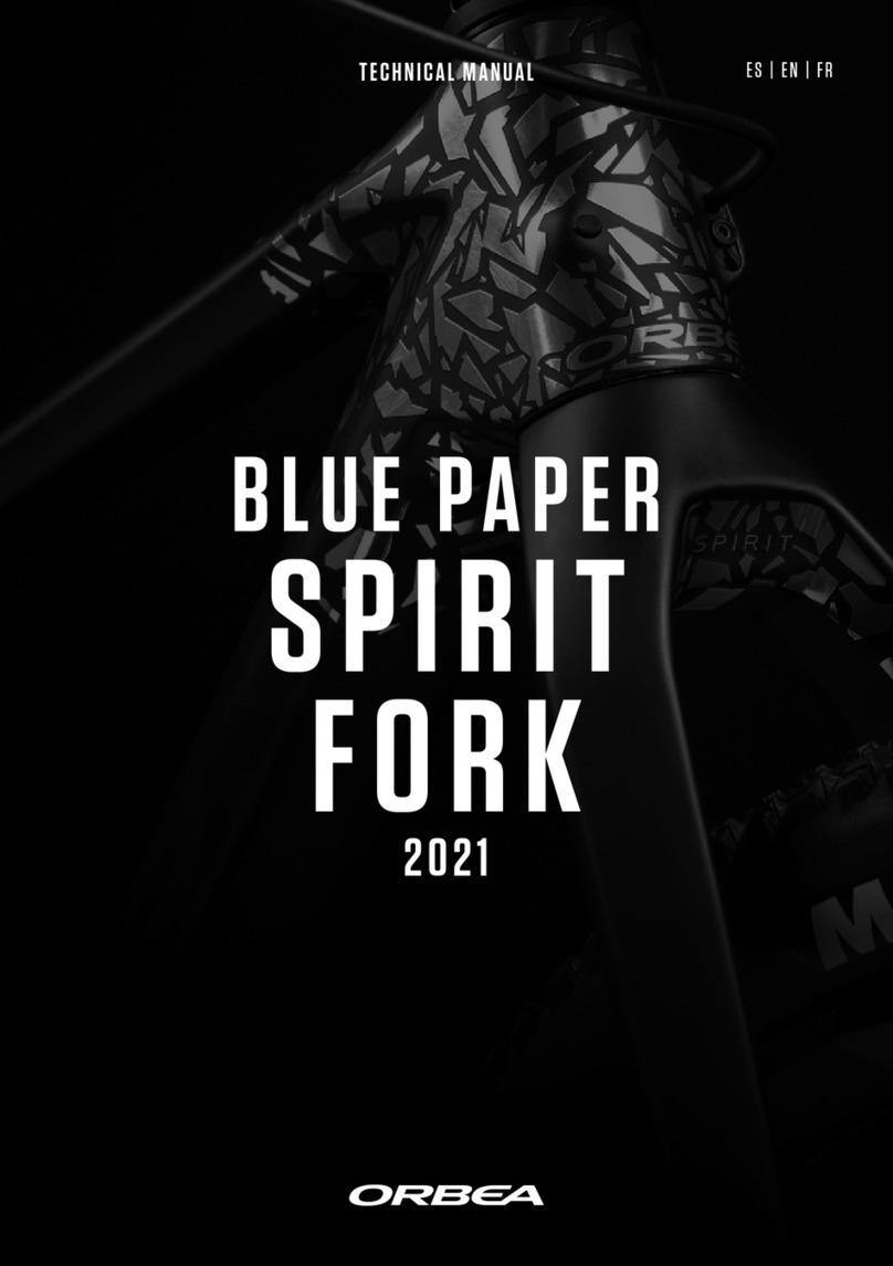 Orbea Spirit Fork 2021 Technical manual