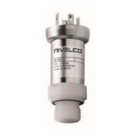 NIVELCO NIPRESS D-500 Series user manual