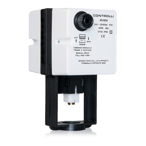 Controlli MVB2 Series Mounting instructions