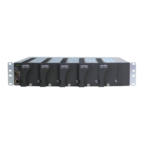 Alpha Technologies Cordex 12-250W Installation & operation manual